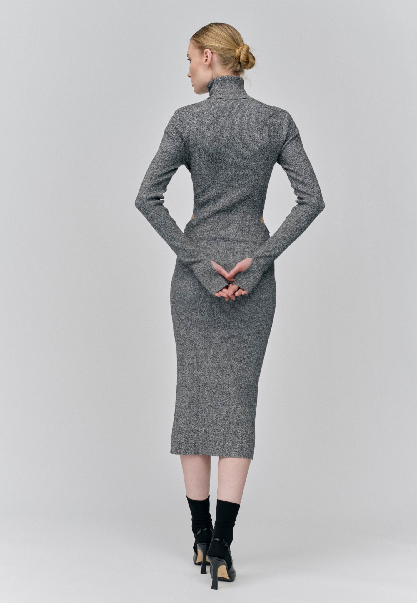 Fabienne Dress - Thunder Grey