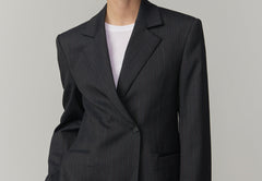 Janet Regular Blazer - Pinstripe